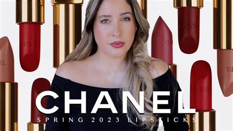 chanel lipsticks 2023|chanel allure lipstick.